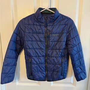 Vineyard Vines Navy Blue Puffer Jacket Boy’s Small